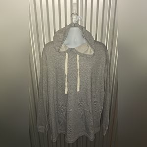 George Big Mens Grey Pullover Hoodie 3XL 54-56
